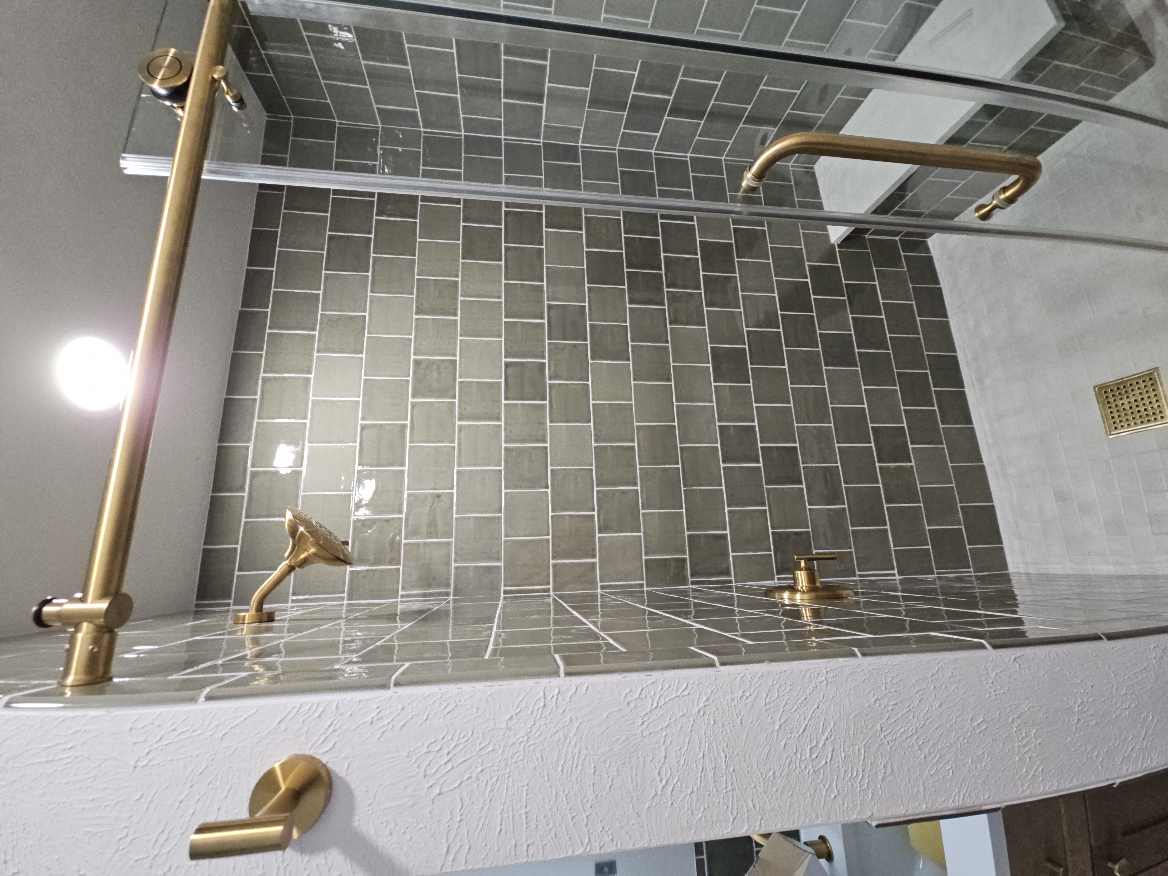 Tile repair and re-do in Denver